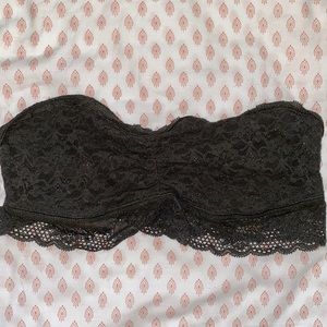 Lace army green bandeau